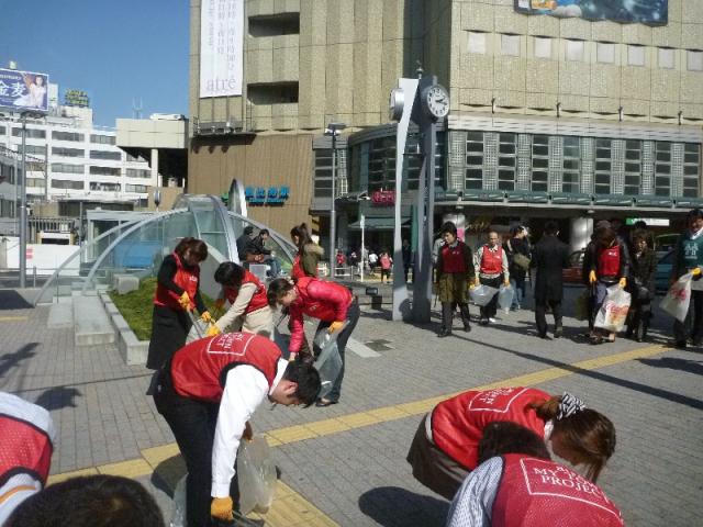 アトレ恵比寿そうじレポート　〜atre MY TOWN PROJECT画像