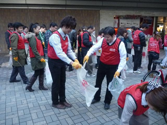 アトレ恵比寿そうじレポート　〜atre MY TOWN PROJECT画像