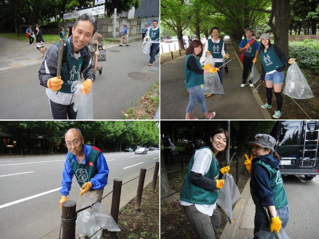530（ごみゼロ）そうじの輪レポート＜外苑チーム＞画像
