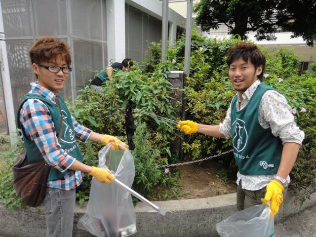 Gap Japan&times;greenbirdコラボそうじ開催しました！画像