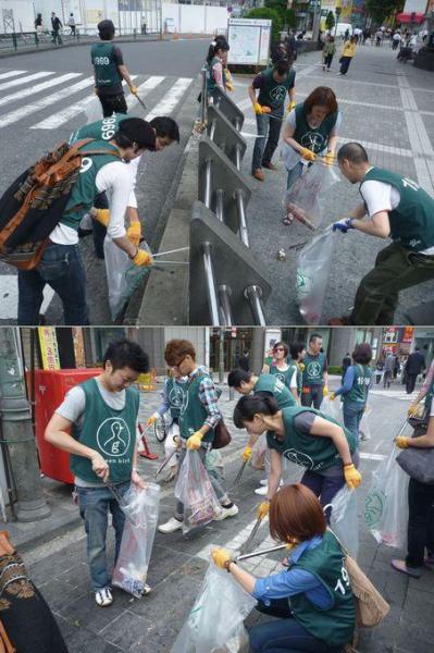 Gap Japan&times;greenbirdコラボそうじ開催しました！画像