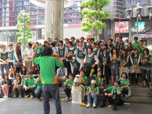 マルイシティ渋谷「シブヤ☆世界をKI-MA-WA-SHI2010」そうじ!大成功なり〜画像