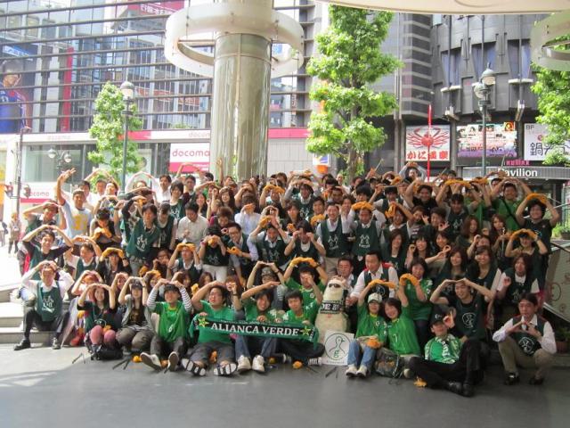 マルイシティ渋谷「シブヤ☆世界をKI-MA-WA-SHI2010」そうじ!大成功なり〜画像