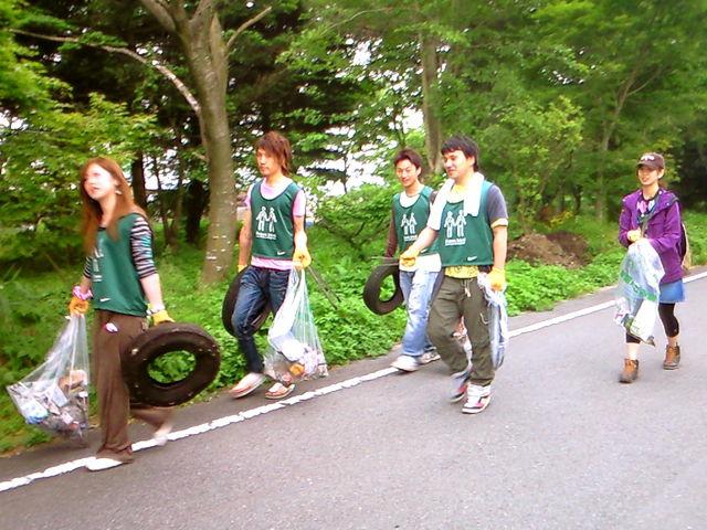 9/5（日）富士山樹海そうじ画像