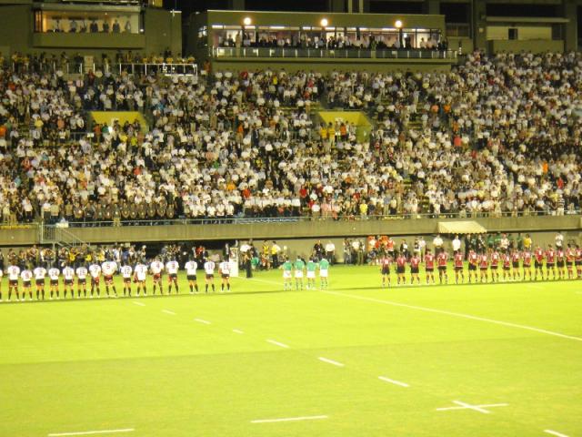 ラグビートップリーグ開幕戦!!ゴミ袋配布レポート画像