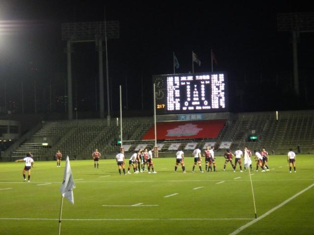 ラグビートップリーグ開幕戦!!ゴミ袋配布レポート画像