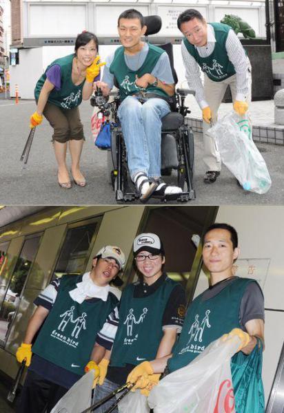 新宿マルイ本館&times;新宿社会福祉協議会&times;greenbirdコラボそうじ実施しました！画像