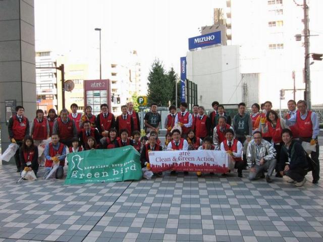 第2回atre MY TOWN PROJECT「clean&green action」【アトレ目黒】画像