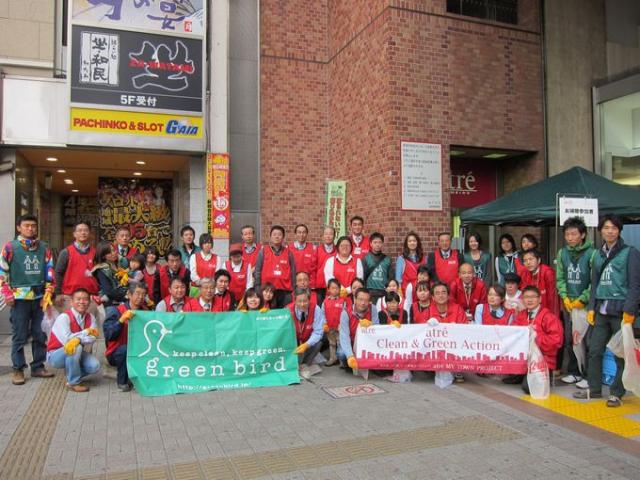 第2回atre MY TOWN PROJECT「clean&green action」【アトレ亀戸】画像