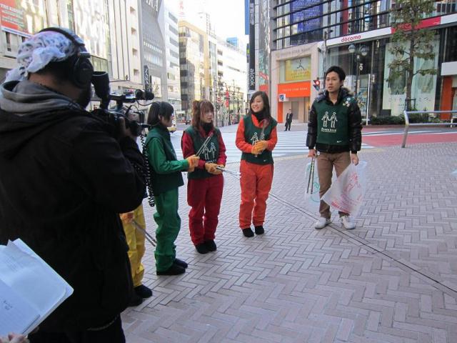 キター！！渋谷にアイドルが！画像