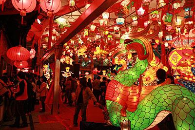 ランタンフェスティバル まそ行列画像