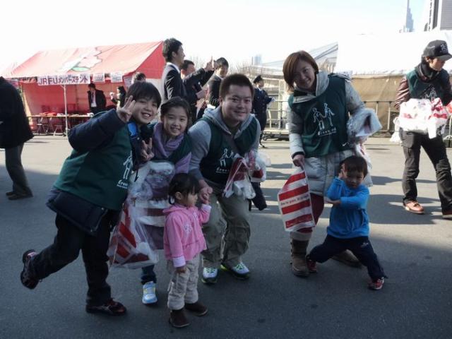 ラグビー大学選手権大会決勝戦!!スタジアムクリーン大作戦☆画像