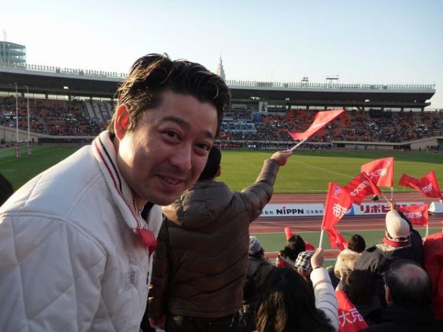 ラグビー大学選手権大会決勝戦!!スタジアムクリーン大作戦☆画像