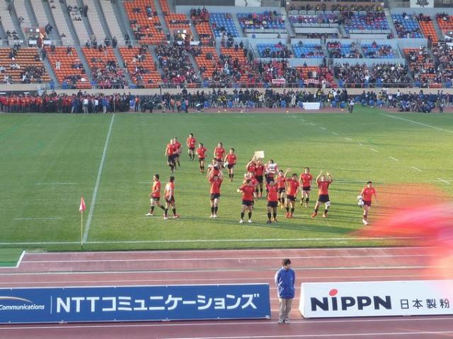 ラグビー大学選手権大会決勝戦!!スタジアムクリーン大作戦☆画像