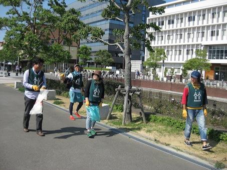 長崎teamゴミゼロそうじ画像