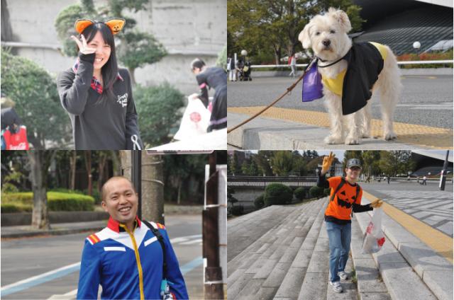 10月30日 駒沢公園ハロウィンそうじ 楽しく開催しました。画像