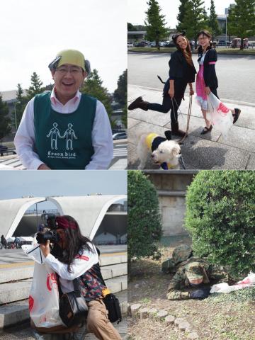 10月30日 駒沢公園ハロウィンそうじ 楽しく開催しました。画像