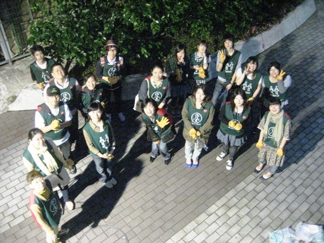 赤坂チーム、久々の〜夜そうじ画像