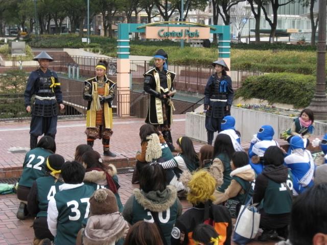 名古屋おもてなし武将隊とゴミ拾い合戦！【第一戦】画像