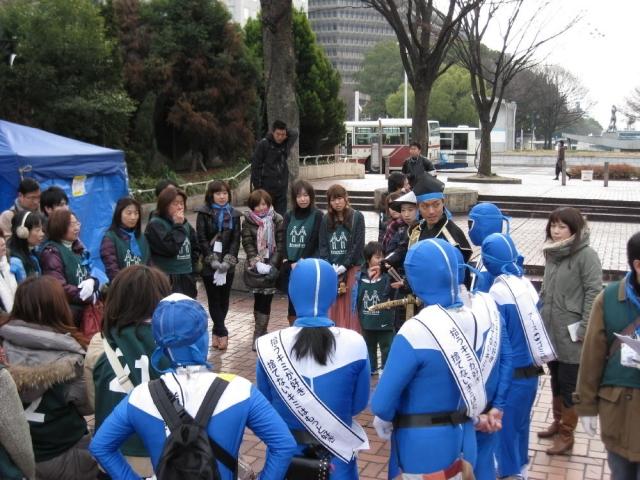 名古屋おもてなし武将隊とゴミ拾い合戦！【第一戦】画像
