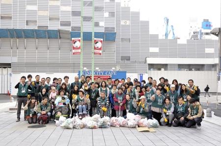 6/5（火）新宿区内の障がい者施設のみなさんとそうじwith新宿マルイ 本館画像