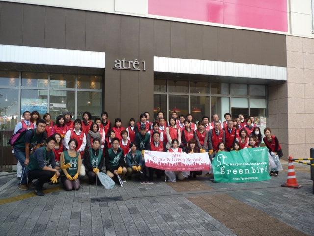 本日、6/6開催予定のアトレ秋葉原そうじは、雨天のため中止とさせていだきます。画像