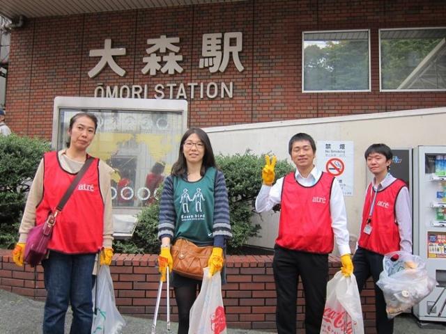 アトレ大森「Clean & Green Action」開催！画像