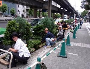 ヒルズガーデニングクラブさんとのコラボそうじ！画像