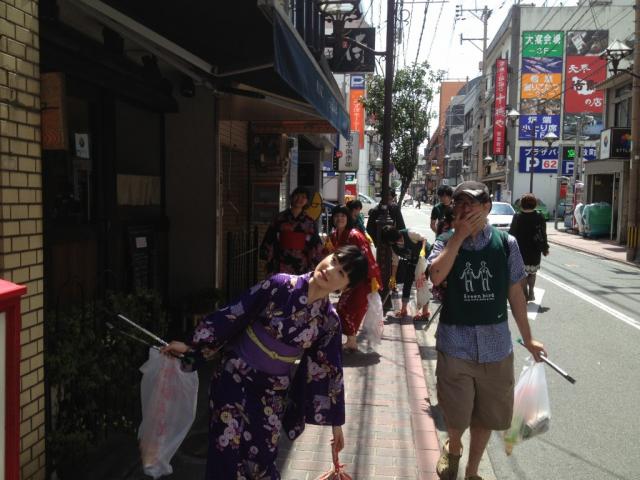 熊本：はんなり浴衣掃除画像