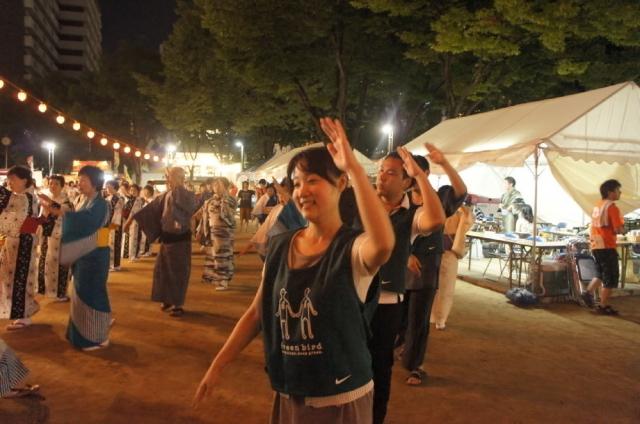 食べたり飲んだり踊ったり盆おどり！！画像