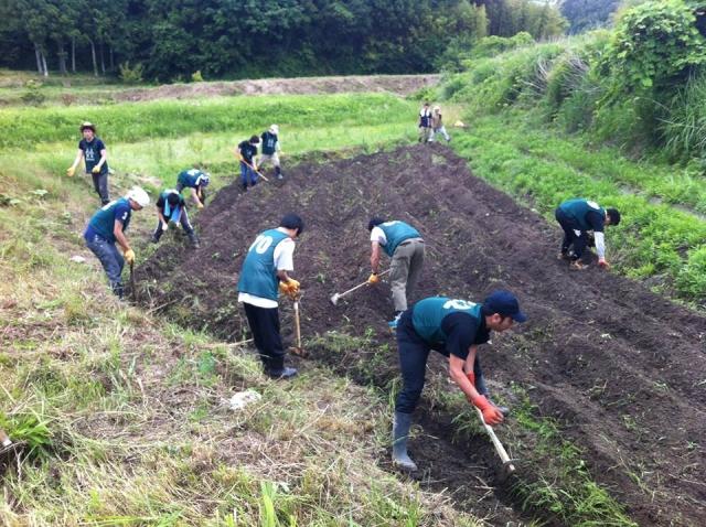 【受付開始】9/28 復興支援活動＆耕作放棄地プロジェクト画像