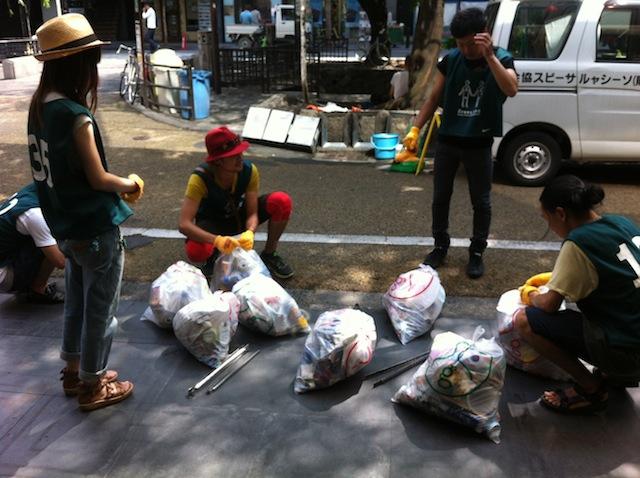 9/15(日)　京都木屋町おそうじ！！画像