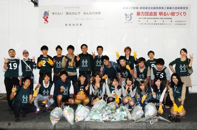 【学生チーム】青山学院短期女子大コラボそうじ！画像