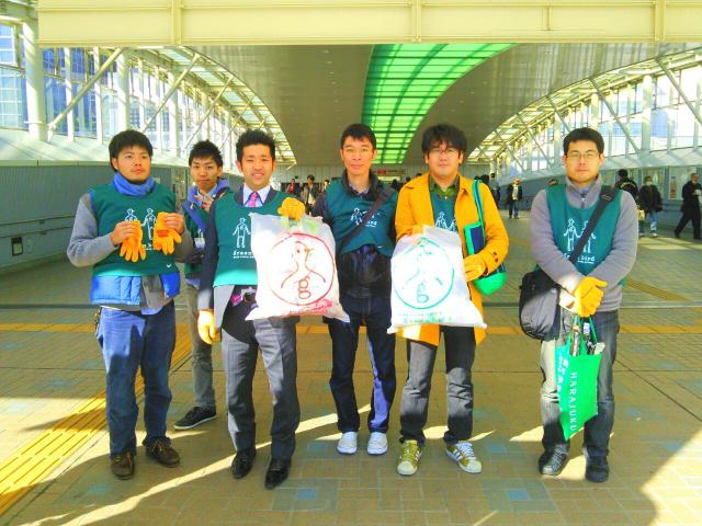 ☆三田芝浦チーム第一土曜日そうじ☆画像