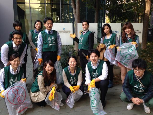 第四回アクセンチュア&times;greenbirdコラボそうじ！画像