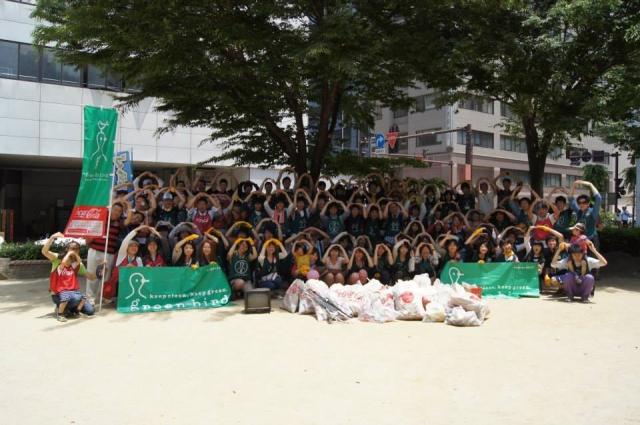 熊本：ごみゼロそうじ2014画像