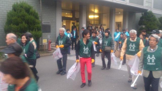 【コラボそうじ】ヒヨシエイジ&times;地域そうじ画像