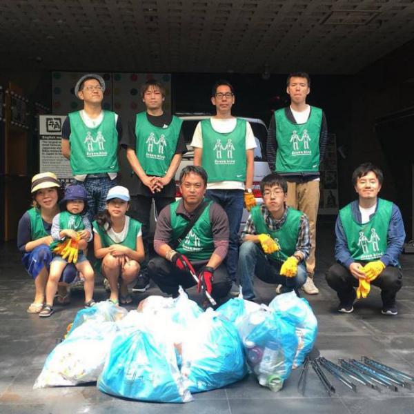 7月の木屋町おそうじ！画像